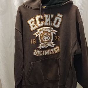 Brown ecko unltd xl sweatshirt